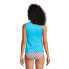 Фото #17 товара Women's High Neck UPF 50 Sun Protection Modest Tankini Swimsuit Top