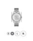 ფოტო #6 პროდუქტის Women's Mondrian Jewelry Set Diamond (1/6 ct.t.w.) Stainless Steel Watch