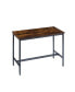 Фото #1 товара Industrial Style Pub Table Set with 4 Bar Chairs