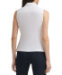 ფოტო #5 პროდუქტის Women's Sleeveless Button-Up Blouse