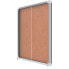 Фото #4 товара NOBO Premium Plus 18xA4 Sheets Interior Cork Surface Display Case With Sliding Door