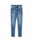 ფოტო #3 პროდუქტის Women's Slim embroidered jeans