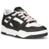 Фото #2 товара Puma Slipstream Runway Lace Up Womens Black, White Sneakers Casual Shoes 386745