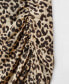 Фото #7 товара Women's Animal-Print Flowing Skirt