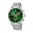 Мужские часы Lotus 18637/2 Зеленый Серебристый