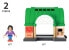 Фото #9 товара BRIO 33649 - Railway station - BRIO - 3 yr(s) - 2 pc(s) - Multicolor - CE - FSC