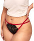 ფოტო #1 პროდუქტის Plus Size Enette G-String Panty