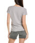 James Perse Sheer Slub T-Shirt Women's Grey 0