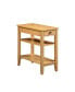 American Heritage Three Tier End Table With Drawer
