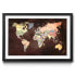 Gerahmtes Bild Old Worldmap 2