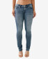 Фото #1 товара Women's Stella Flap Skinny Jeans