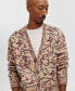 Men's Relaxed-Fit Abstract Jacquard Cardigan, Created for Macy's