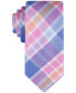 ფოტო #1 პროდუქტის Men's Festive Plaid Tie