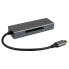 Akasa USB 3.2 Gen1 Type-C 3-in-1 Card Reader - silber - фото #1