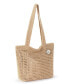 ფოტო #3 პროდუქტის Women's Casual Classics Crochet Tote