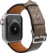 Фото #2 товара Hurtel Strap Leather skórzany pasek Apple Watch SE, 8, 7, 6, 5, 4, 3, 2, 1 (41, 40, 38 mm) opaska bransoleta ciemnobrązowy