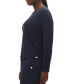 ფოტო #3 პროდუქტის GapBody Women's Long-Sleeve Crewneck Pajama Top
