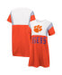 Фото #2 товара Women's Orange and White Clemson Tigers 3rd Down Short Sleeve T-shirt Dress