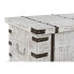 Chest DKD Home Decor Metal White Mango wood (116 x 40 x 45 cm)