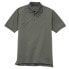 Фото #1 товара River's End Upf 30+ Jacquard Short Sleeve Polo Shirt Mens Green Casual 3696-OL