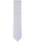 Фото #3 товара Men's Creme Plaid Tie
