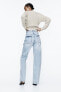 Z1975 straight-fit high-waist long length jeans