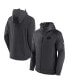 ფოტო #2 პროდუქტის Men's Heather Charcoal Chicago Blackhawks Authentic Pro Road Tech Full-Zip Hoodie Jacket