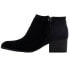 TOMS Loren Booties Womens Black Casual Boots 10014150