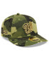 ფოტო #1 პროდუქტის Men's Camo Washington Nationals 2022 Armed Forces Day On-Field Low Profile 59FIFTY Hat