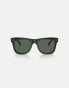 Фото #1 товара Vogue eyewear square sunglasses with green lens in black