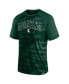 Фото #3 товара Men's Green Michigan State Spartans Arch Outline Raglan T-shirt
