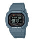 ფოტო #1 პროდუქტის Men's Digital Blue Plastic Watch 44.5mm, DWH5600-2