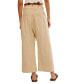 Women's Sweet Talk Pleat-Front Chino Pants Бежевый, 4 - фото #3