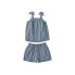 Фото #3 товара Member's Mark Girl's 2 Piece Easy Pull On Tank and Short Set, Chambray (14/16)