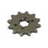 Звезда передняя JT SPROCKETS 520 RU JTF1902.15RB из стали и резины Черно-серебристый, 15t - фото #1