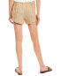 Forte_Forte Herringbone Linen-Blend Short Women's Brown 0