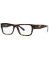 ფოტო #1 პროდუქტის PR15YV Men's Rectangle Eyeglasses