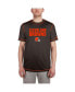 Men's Brown Cleveland Browns Third Down Puff Print T-shirt