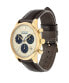 Фото #3 товара Movado Men's Heritage Chronograph Watch with a Printed Index Dial Gold/Silver...