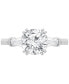 ფოტო #3 პროდუქტის Certified Lab Grown Diamond Engagement Ring (2-1/2 ct. t.w.) in 14k Gold