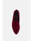 Фото #2 товара LUXE-LAP Womens Velvet Handcrafted Loafers