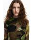 ფოტო #4 პროდუქტის Women's Printed Mini Dress M. Christian Lacroix