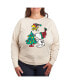 Фото #1 товара Plus Size Peanuts Holidays Graphic Pullover T-shirt