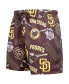 Фото #2 товара Men's Black San Diego Padres Toss Logo Woven Shorts