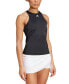 Women's Tennis Club Slim Racerback Tank Top Черный, S - фото #3