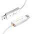 j5create JUC400 Wormhole™ Switch - Windows® & Mac® - White - 1.8 m - 1.8 m - USB A - USB A - USB 2.0 - 480 Mbit/s - White