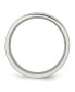 Фото #2 товара Stainless Steel Brushed 5mm Flat Band Ring