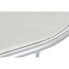 Фото #3 товара Журнальный столик DKD Home Decor Серебристый Металл Белый Мрамор 115 x 35 x 78 см