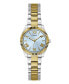 ფოტო #1 პროდუქტის Women's Analog Two-Tone Stainless Steel Watch 30mm