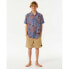 Фото #5 товара Рубашка RIP CURL Lost Islands для мальчиков - Стандартная модель Винтажный рубашечный карман